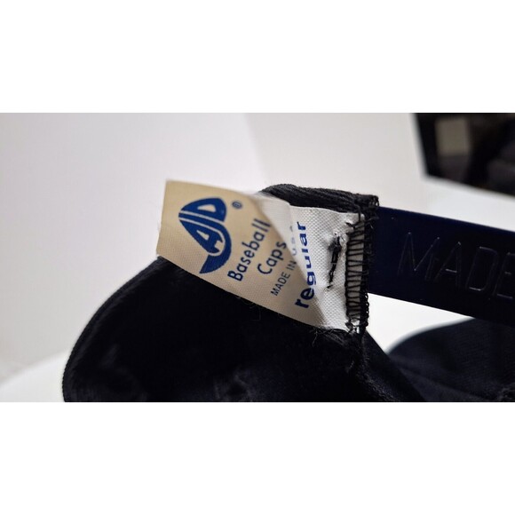 VINTAGE AJD BASEBALL CAPS ROYAL NAVY HMS CORNWALL F 99 SNAPBACK HAT MADE IN USA - Picture 5 of 7